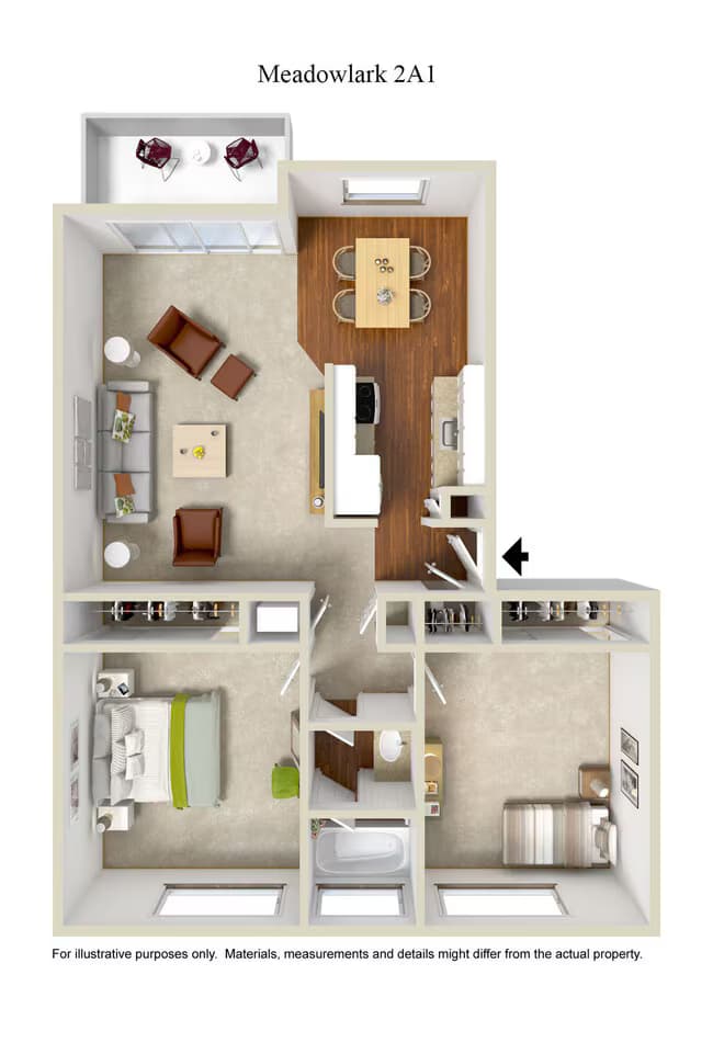 Meadowlark (2A1) 046 floor plan