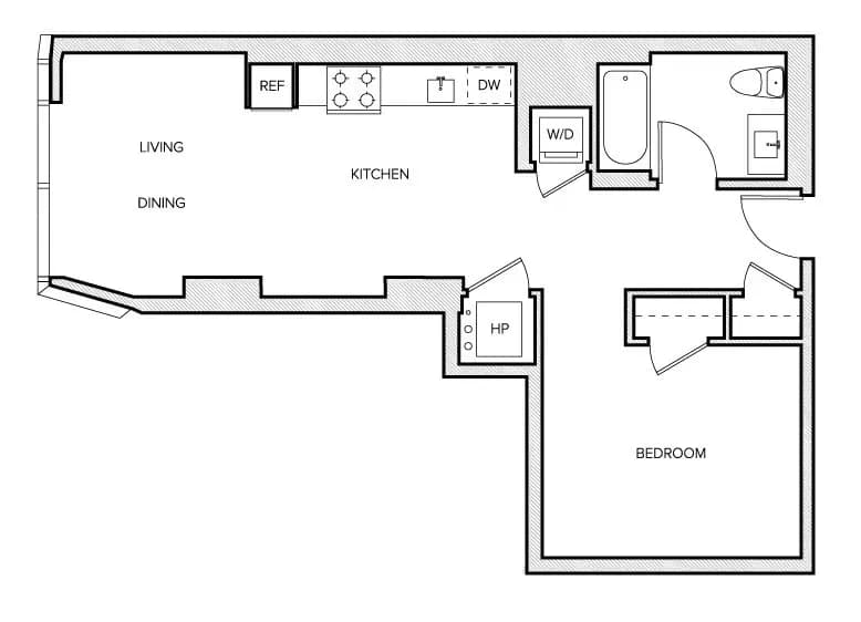 S5 W1304 floor plan