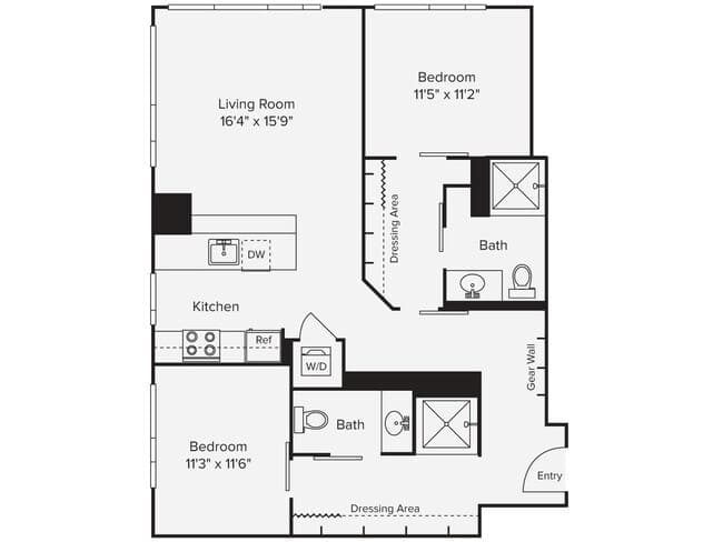 B6 613 floor plan