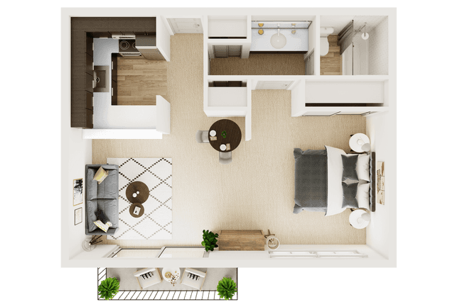 Studio 3005 floor plan