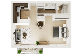 Studio 2008 floor plan