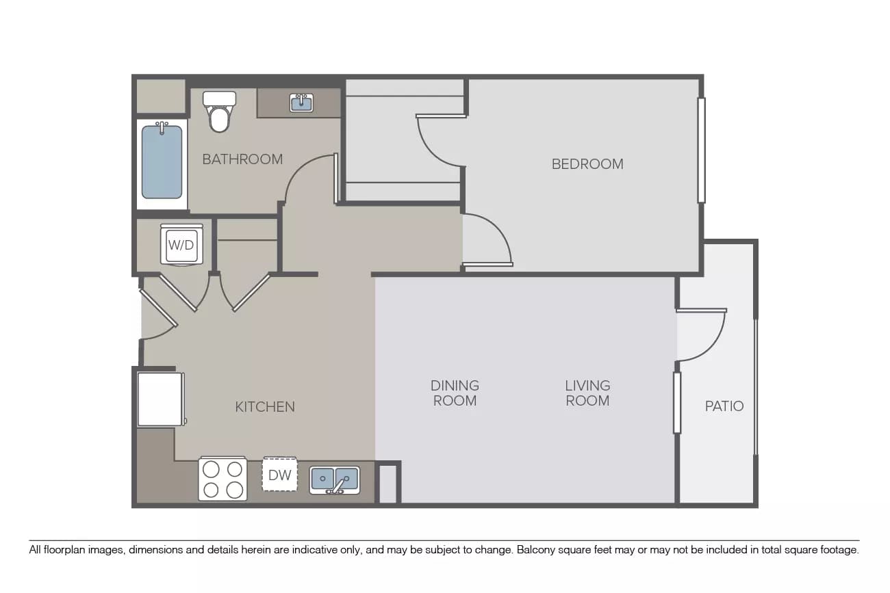 Unit 3-224 3-224 floor plan