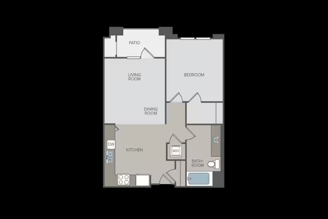 1 Bed • 1 Bath
3D Tour 3-426 floor plan