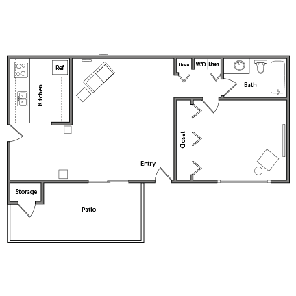 Plan 1CR 112 floor plan