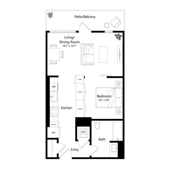 A1 301 floor plan