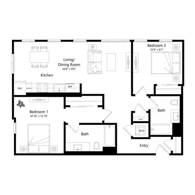 C4 116 floor plan