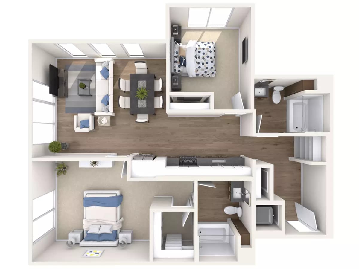 B3 309 floor plan