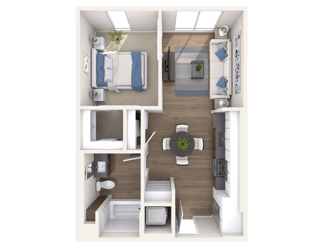 A1 605 floor plan