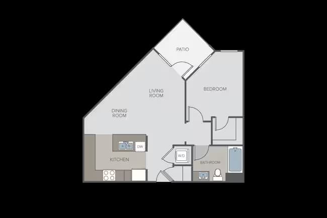 1 Bed • 1 Bath
3D Tour 282 floor plan