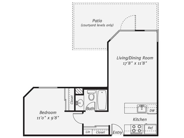 A4 965-117 floor plan