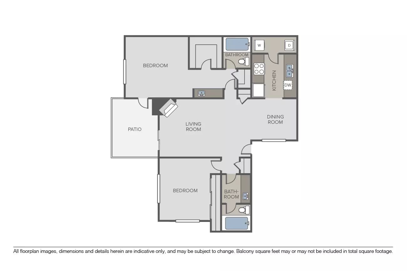Unit 6408 6408 floor plan