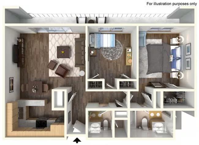Plan B 1002 floor plan