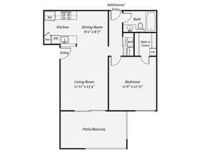 A4G 610-I103 floor plan