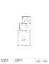 Studio 1 Bath Apartment 1600-16 floor plan