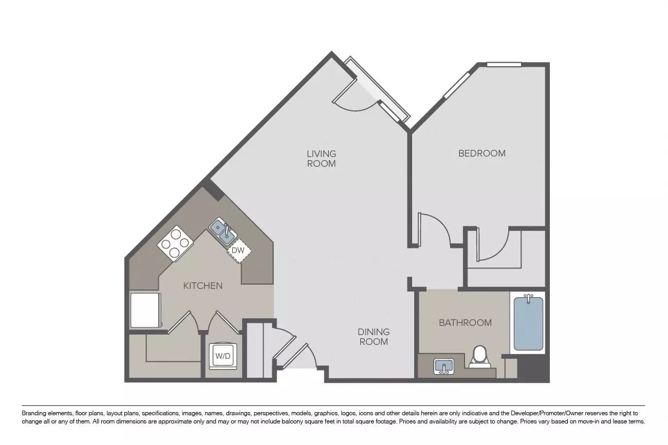 Unit 411 246 floor plan