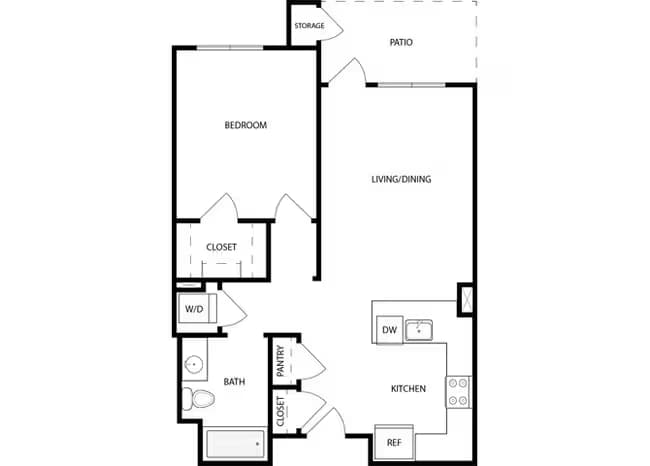 Floor Plan A 125 floor plan