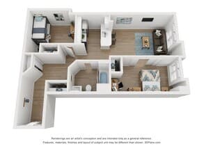 Sterling Allston B1 Skyline Renovated floor plan