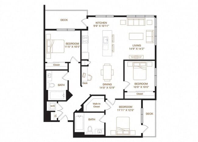 Ardenwood N-1614 floor plan