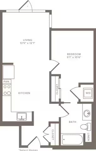 Unit 602 602 floor plan