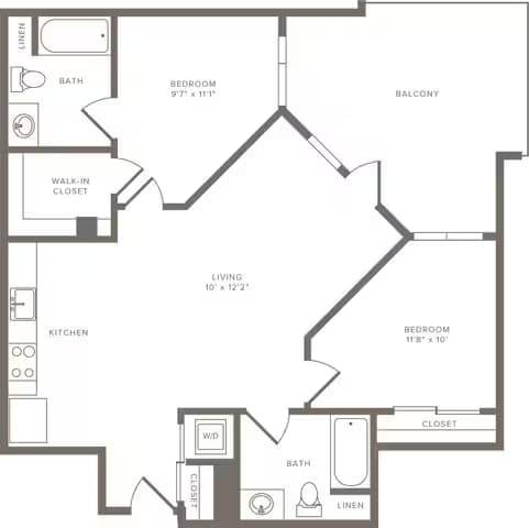 Unit 604 604 floor plan