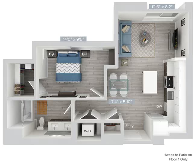 A6-678SF-MIR 00A-206 floor plan