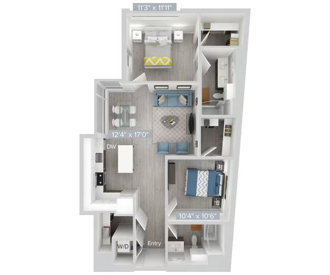 B6-1001 00C-484 floor plan
