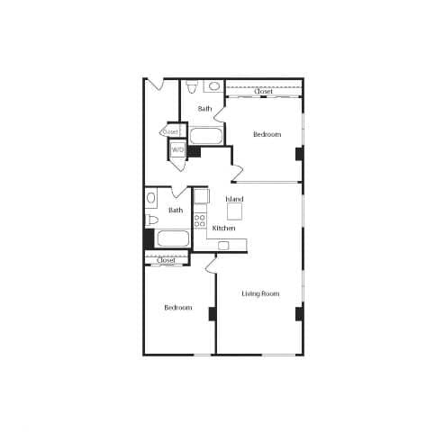 B2 0501 floor plan