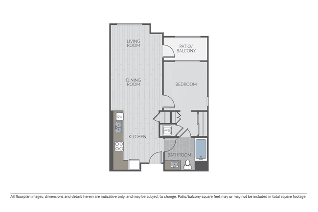 1 Bed • 1 Bath
3D Tour 3203 floor plan