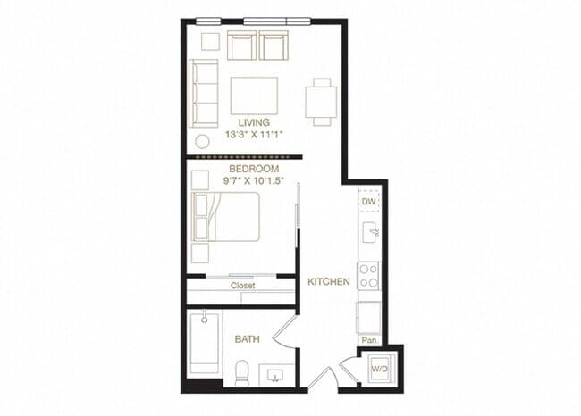 Downtown 0438P floor plan