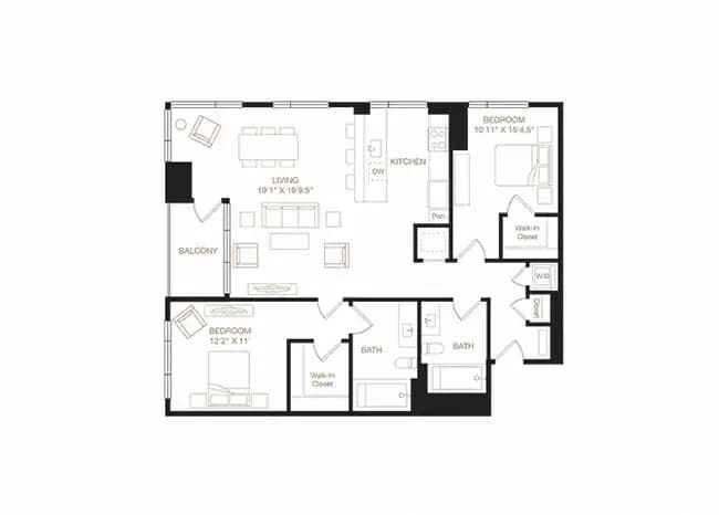 Lafayette 2412 floor plan