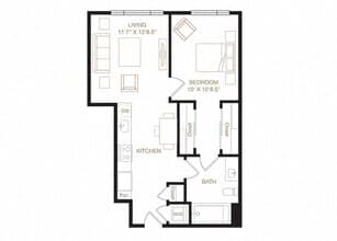 Uptown 0861P floor plan
