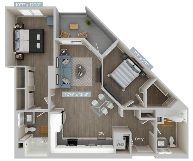 B1U-B1S-1009 728 floor plan