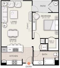 Plan A 401 floor plan