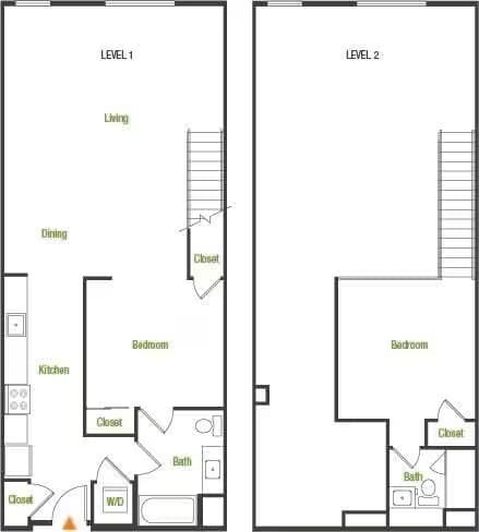 A7-A Loft 418 floor plan