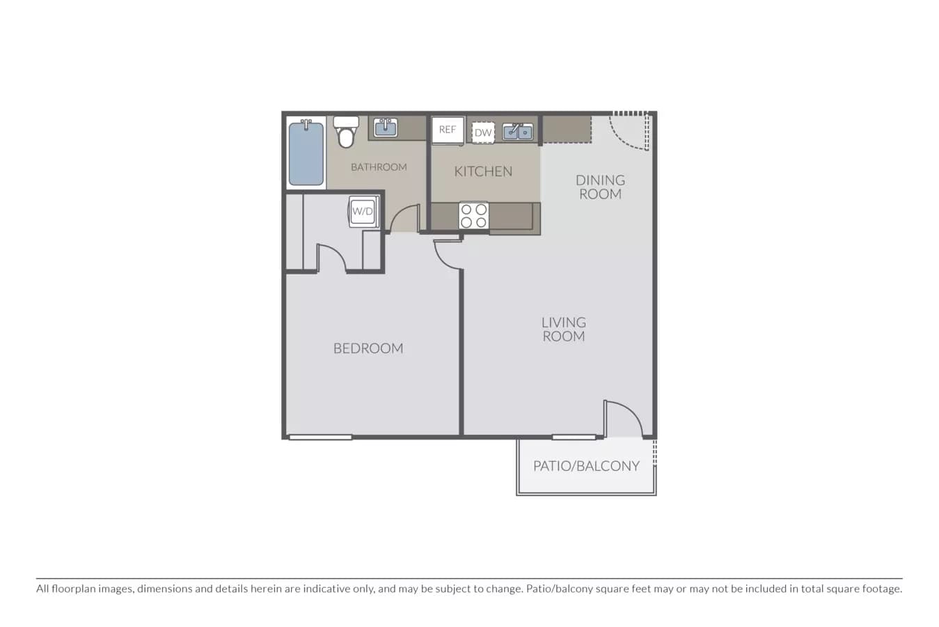 The Columbia A1010 floor plan