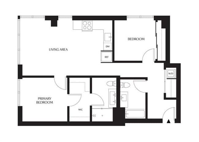 2D 0-1305 floor plan