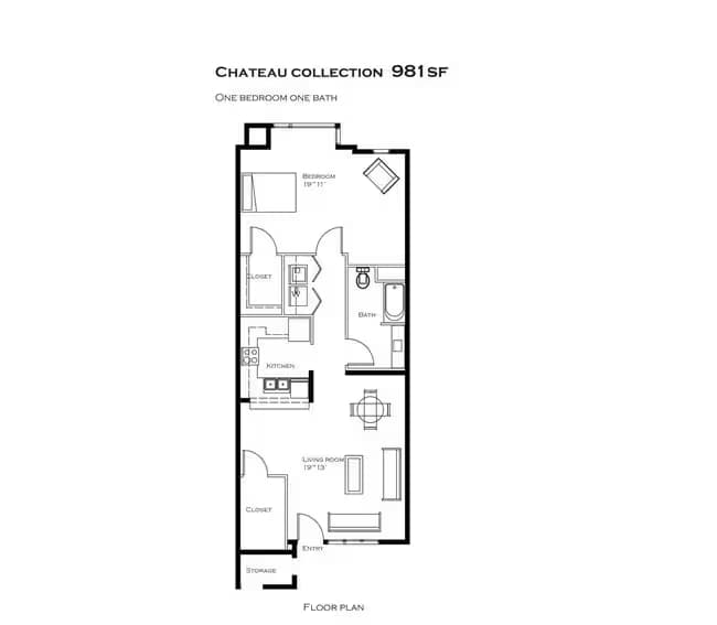 Chateau Collection floor plan