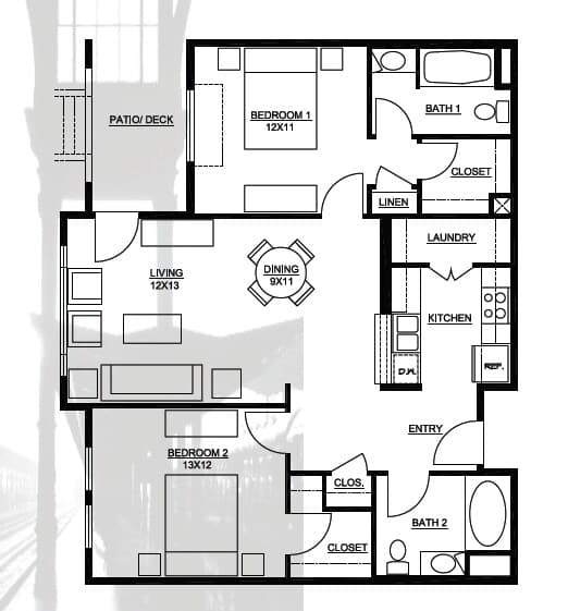 Empire Collection - 2 Month Free 14 MTH Contract floor plan