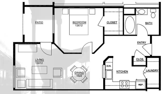 Euro Collection floor plan