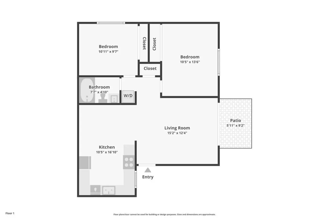 Unit 220 220 floor plan