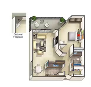 A1 2-2112 floor plan