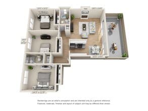 F floor plan