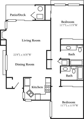 Driftwood 016-523 floor plan