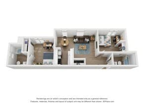 Sterling Jefferson B8 Standard floor plan