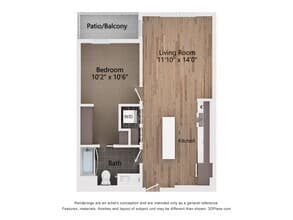 A01 333 floor plan