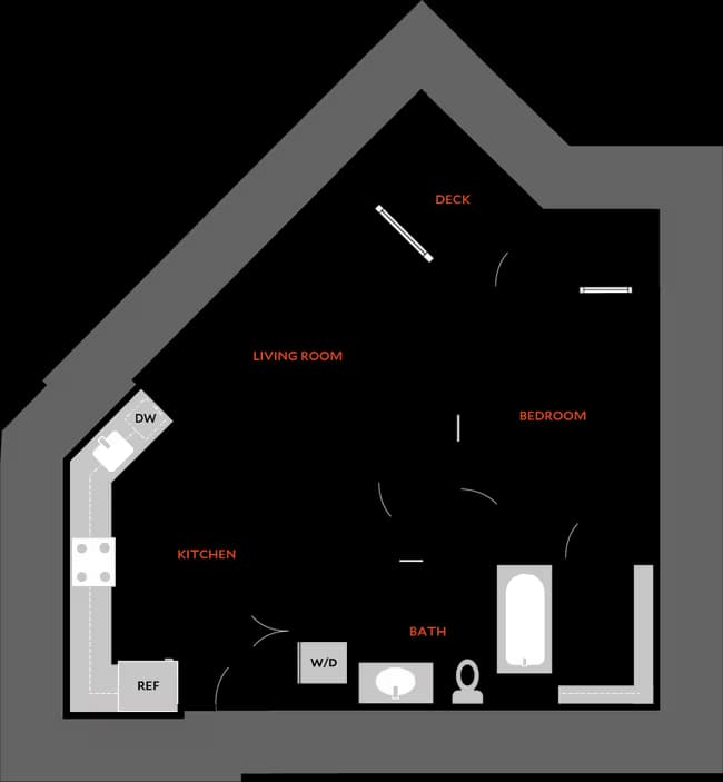 Plan 1C 6114 floor plan