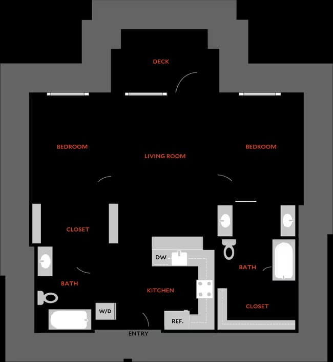 Plan 2D 6537 floor plan