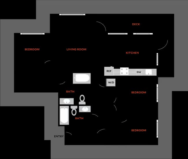 Plan 3F 5352 floor plan