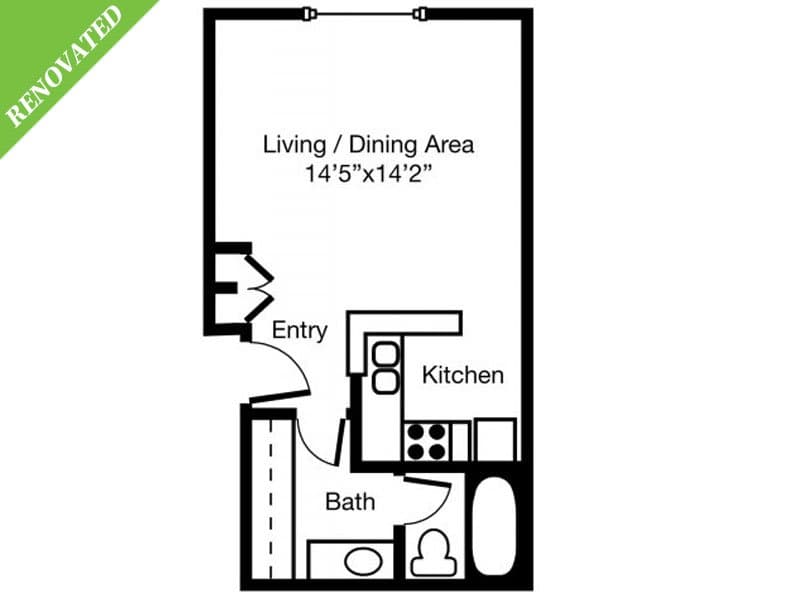 405 00E-205 floor plan