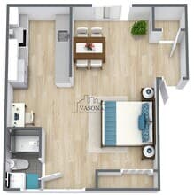 Park Vista Studio floor plan